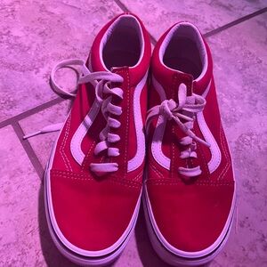 Vans Red Women's Shoes
